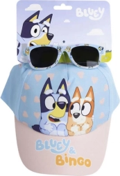 Gorra infantil con gafas Bluey
