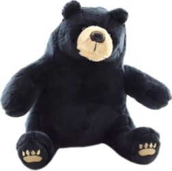 Osito de peluche negro 18 cm
