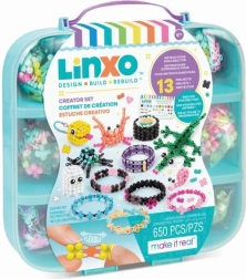 LinXo juego de construcción creativo con sistema de almacenamiento
