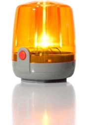 Rolly Toys luz de advertencia naranja para tractor infantil