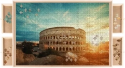 Gran tablero para montar rompecabezas Malatec