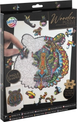 Moxy rompecabezas contorneado de tigre 130 piezas