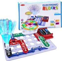 Juego educativo interactivo Pequeño Electrónico con efectos de luz