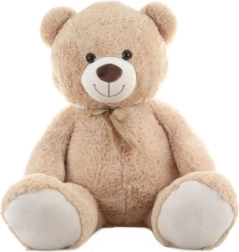 Oso de peluche 130 cm con lazo