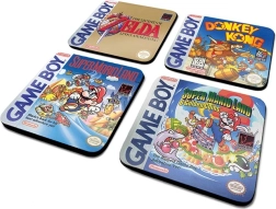 Set de posavasos Gameboy