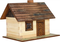 Maqueta de madera para pegar – casita de troncos WALACHIA 1:32