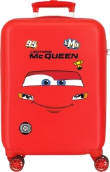 Maleta infantil rígida Cars Rayo McQueen roja de 50 cm y 33 l