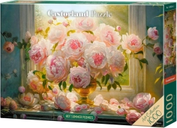 Puzzle Peonías de verano 1000 piezas – Castorland Art Collection