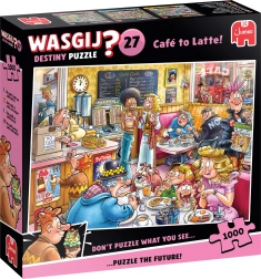 Puzzle Wasgij Destiny 27: Cafetería Latte 1000 piezas
