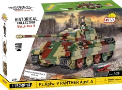 Maqueta de tanque Panther Ausf. A 1:28 de COBI – 1152 piezas