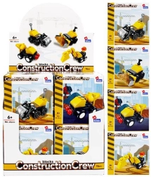 Set de construcción de maquinaria de obra – 4 variantes