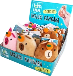Llavero de peluche de capibara con barriga squishy TOYS INN