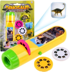 Proyector linterna infantil con dinosaurios