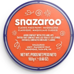 Snazaroo pintura facial naranja 18 ml