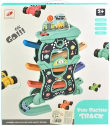 Pista de coches de varios niveles para niños