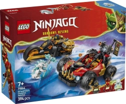 Vehículos combinables de Kai y Cole de LEGO NINJAGO