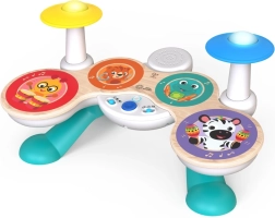 Tambores interactivos Baby Einstein x Hape Together in Tune Magic Touch para niños a partir de 12 meses