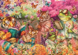 Puzzle Club de lectura 1000 piezas Ravensburger