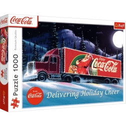 Puzzle de 1000 piezas XMAS COCA-COLA Camión navideño