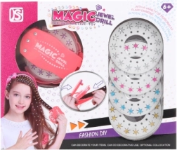 Set de cuentas para el cabello con aplicador