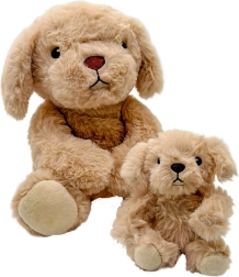 Perrito de peluche Steppos para microondas con cachorrito
