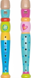 Flauta infantil de madera GOKI Peace 20 cm (mix)