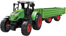 Tractor teledirigido con remolque