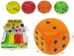 Dado blando de juego de 6 × 6 cm