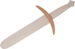 Juguete de daga de madera