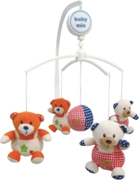 Móvil para cuna con ositos de peluche BABY MIX