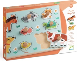 DJECO puzzle encajable de animales de granja