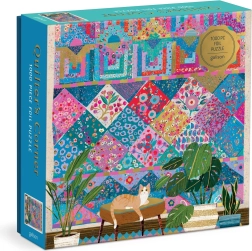 Galison Puzzle Rincón de Patchwork 1000 piezas