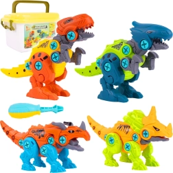 Kit de construcción de dinosaurios para atornillar