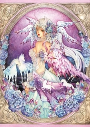 Puzzle Magnolia Unicornio de cristal 1000 piezas