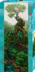 Puzzle vertical HEYE Enigma Trees – Árbol cianídico 1000 piezas
