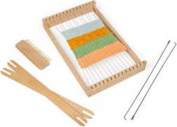 Telar de madera para niños creativos