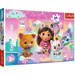 Puzzle 24 maxi – mundo gatuno de GABBY TREFL