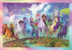 Puzzle Academia de unicornios 104 piezas CLEMENTONI