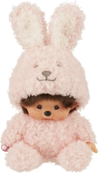 Monchhichi muñeca con diseño de conejito 16 cm