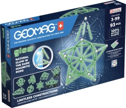 Geomag Glow juego de construcción magnético de 93 piezas