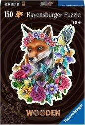 Puzzle de madera zorro colorido 150 piezas RAVENSBURGER