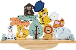 Juego de equilibrio safari de madera para niños 2+