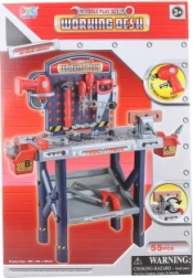 Banco de trabajo infantil con herramientas 75 cm