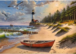 Puzzle Costa del Báltico 1000 piezas