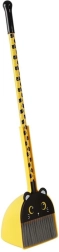 Juego infantil amarillo de limpieza con motivo de gatito