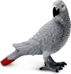 Safari Ltd. figura de loro gris - 1 pieza