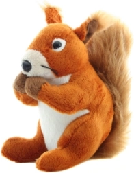 Ardilla de peluche 16 cm