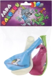 Globos con estampado de unicornio – set de 4 uds