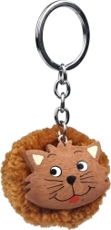 2KIDS TOYS llavero de madera con pompón – gato