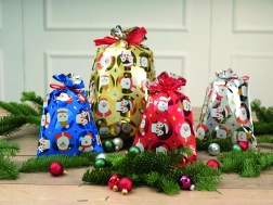 Bolsa de celofán con motivo infantil